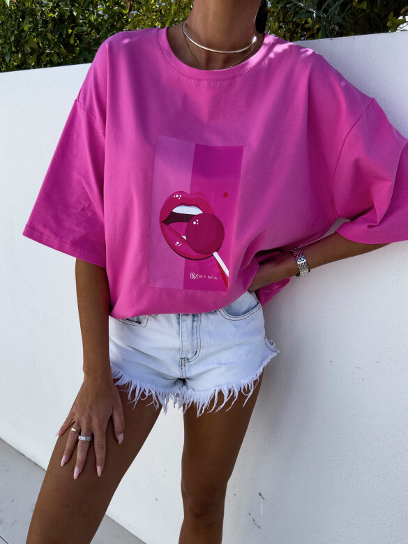T-shirt Lollypop różowy