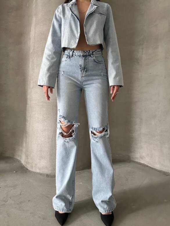 Spodnie Grenado jeans jasnoniebieskie