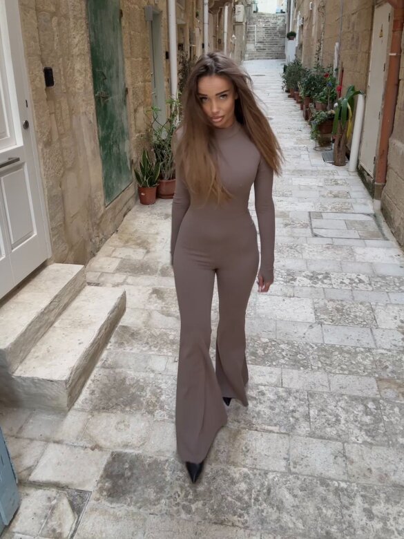 Kombinezon Norsson latte 