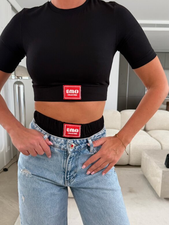 Underwear Set 2in1 Sansi black-red 