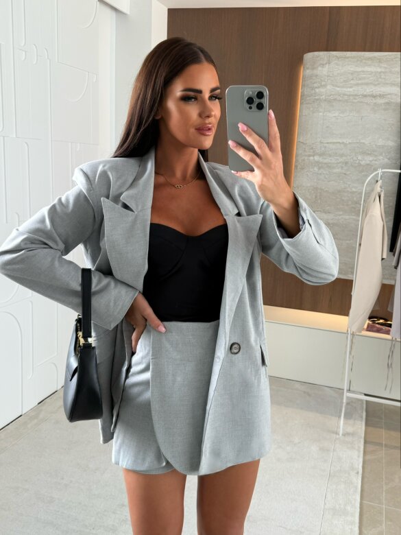 Blazer Direz long grey