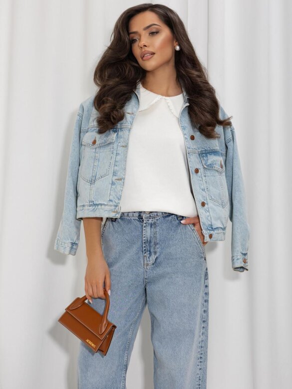 Katana Amour Line jeans jasnoniebieska