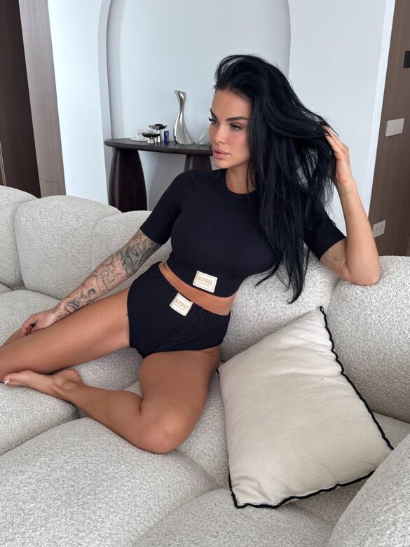 Underwear Set 2in1 Sansi black-gold