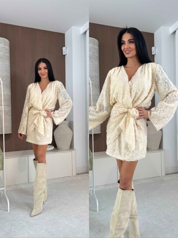 Sukienka Lazio śmietankowa