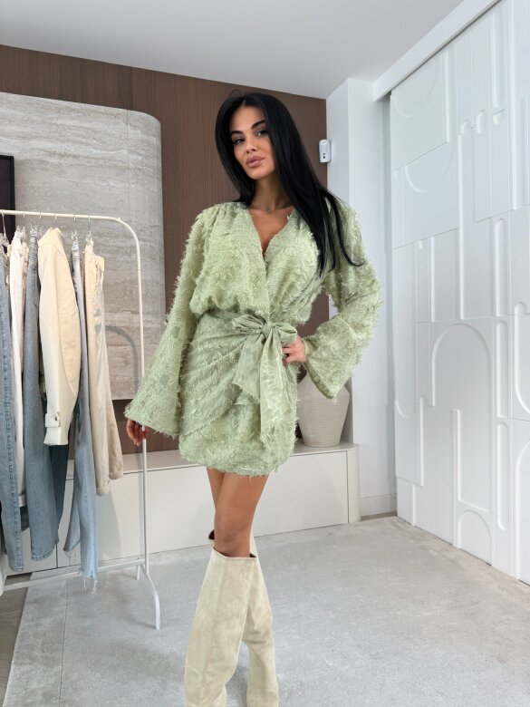 Sukienka Lazio pistacjowa