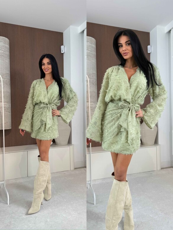 Sukienka Lazio pistacjowa