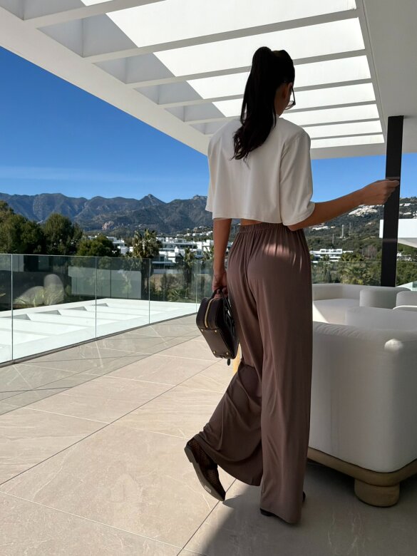 Spodnie Amarillo mocca 