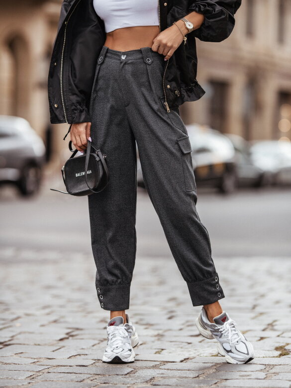 Spodnie Street Style szare