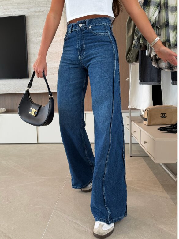 Spodnie Amoro jeans ciemnoniebieskie