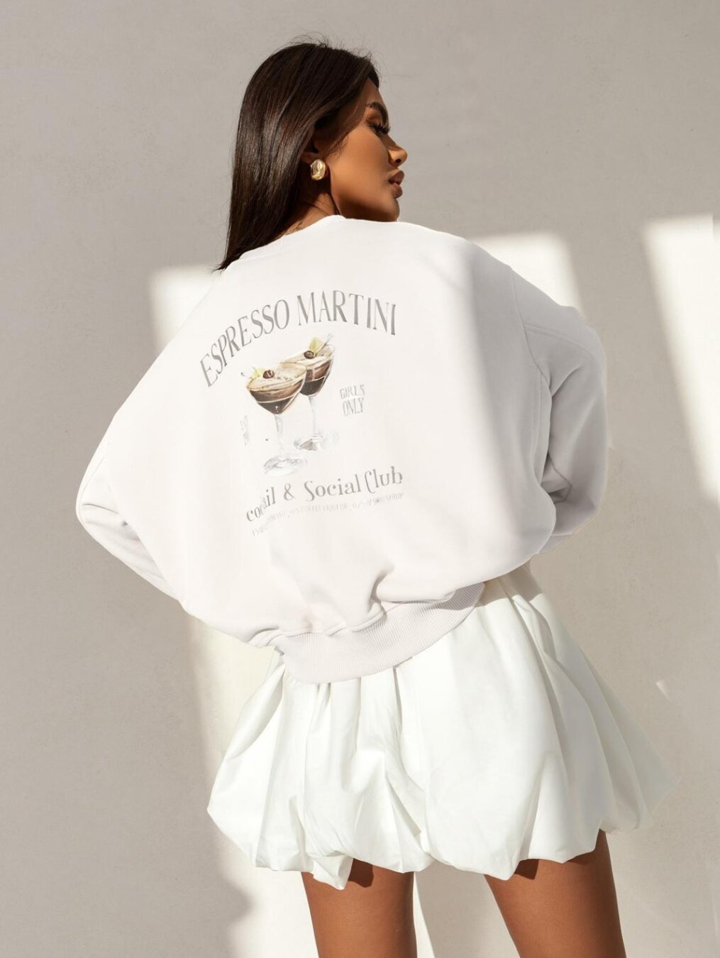 Sweatshirt Espresso Martini white 3