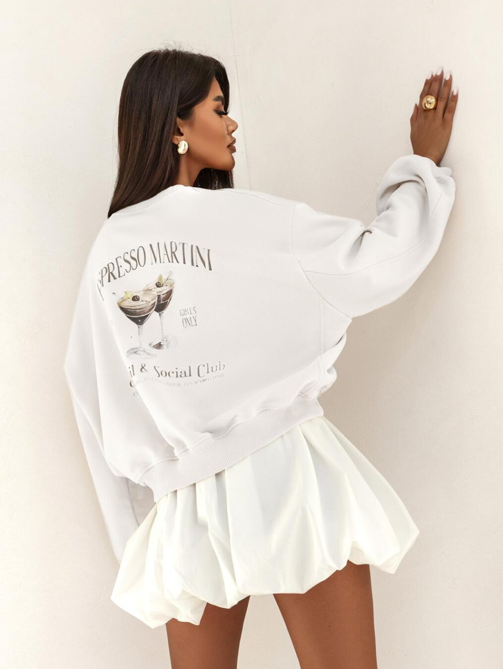 Sweatshirt Espresso Martini white 4