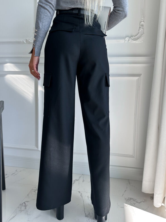 Spodnie Westwood elegant czarne