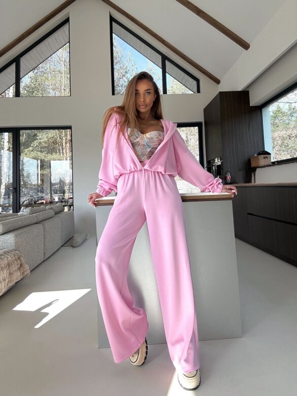 Komplet 2w1 Oddy różowy 