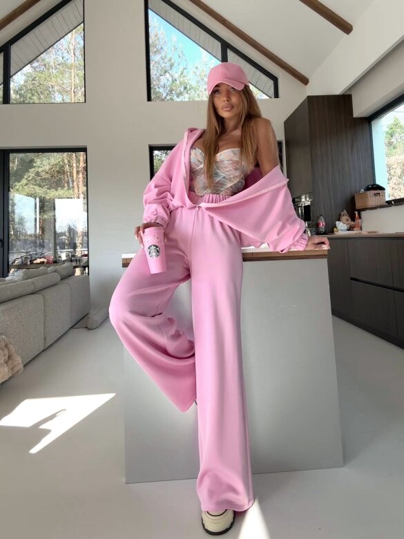 Komplet 2w1 Oddy różowy 