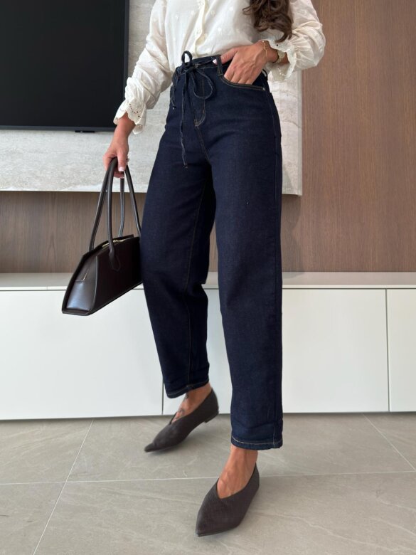 Trousers Elvero jeans navy