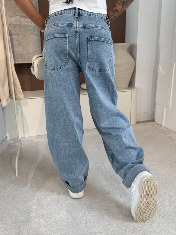 Spodnie Umbria jeans jasnoniebieskie