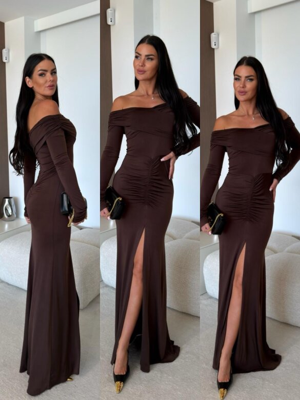 Dress Merionne chocolate