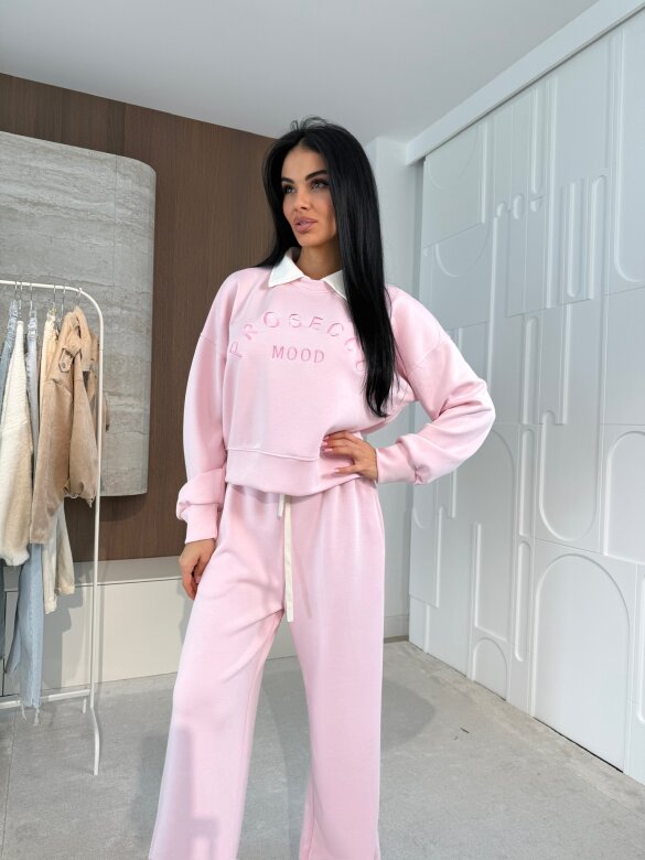 Komplet 2w1 Modisso pudrowy