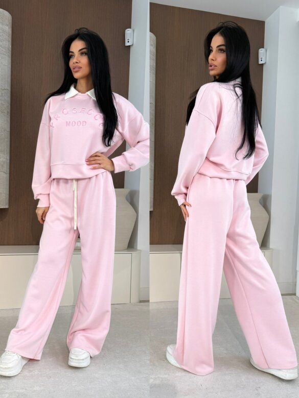 Komplet 2w1 Modisso pudrowy