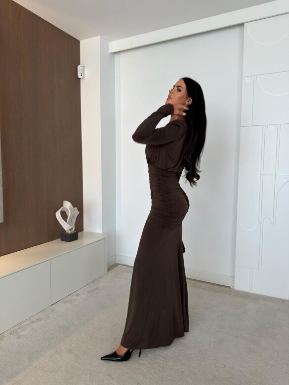Dress Belicia chocolate