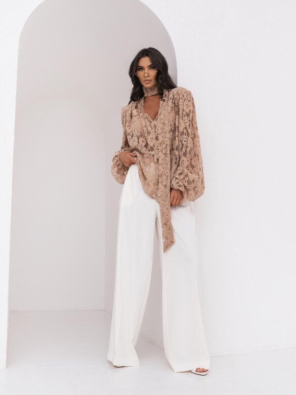 Koszula Angelina beżowa 