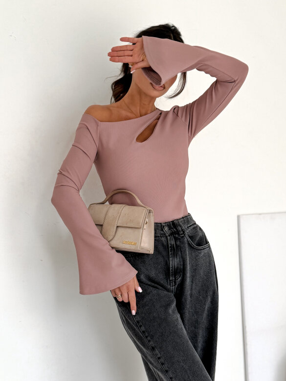 Bluzka Lumea pudrowa 