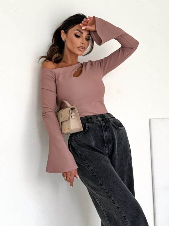 Bluzka Lumea pudrowa 