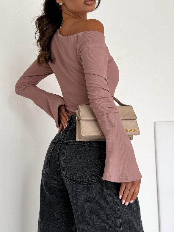 Bluzka Lumea pudrowa 