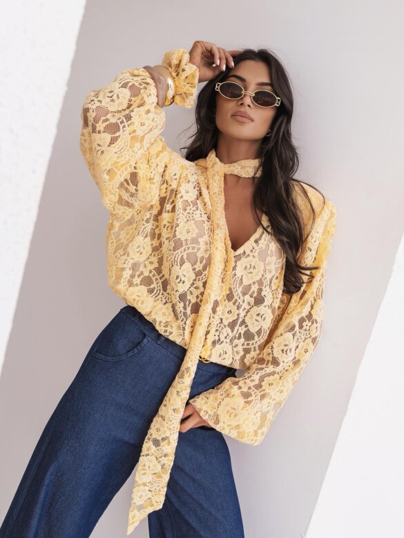 Koszula Angelina żółta