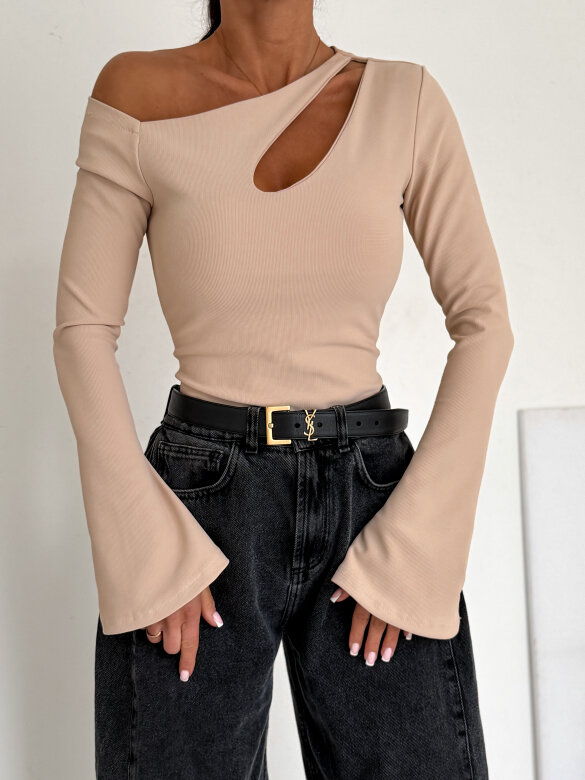 Bluzka Lumea jasnobeżowa 