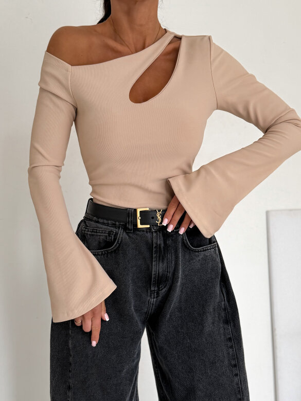 Bluzka Lumea jasnobeżowa 