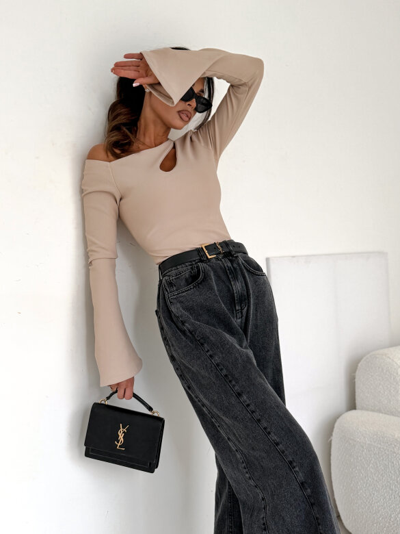 Bluzka Lumea jasnobeżowa 