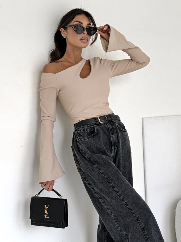 Bluzka Lumea jasnobeżowa 