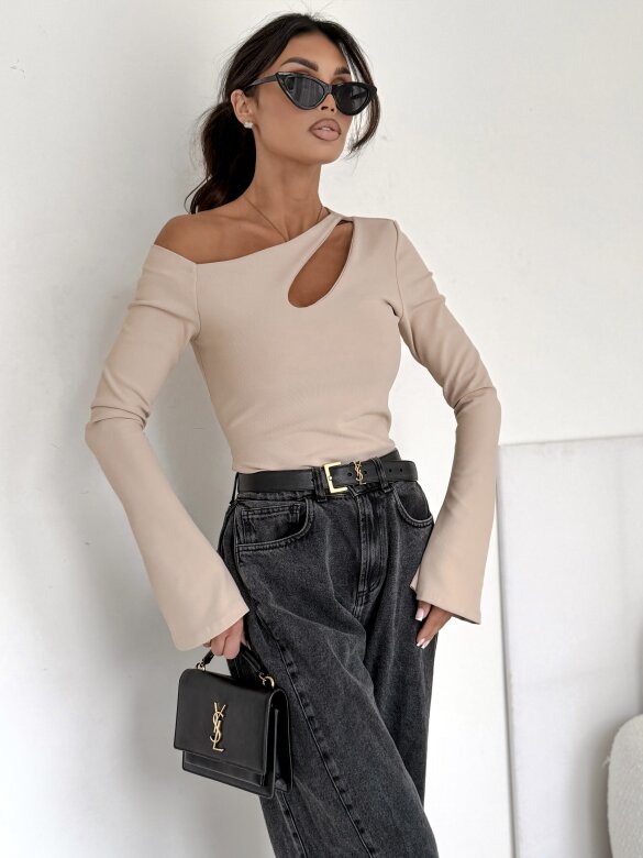 Bluzka Lumea jasnobeżowa 