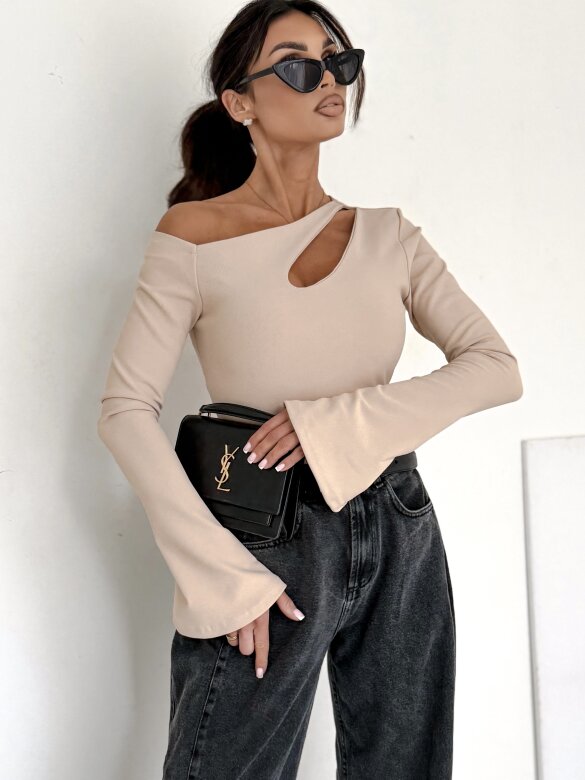 Bluzka Lumea jasnobeżowa 