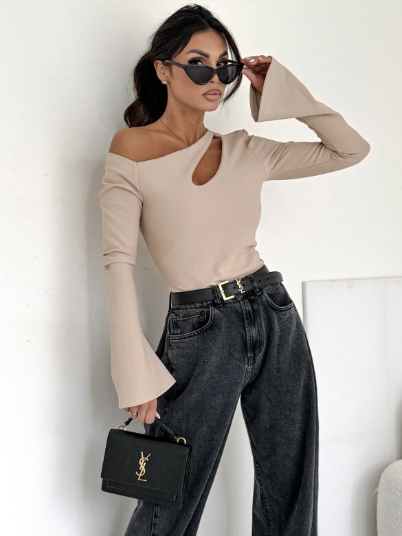 Bluzka Lumea jasnobeżowa 