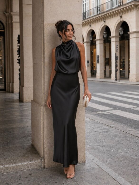 Sukienka Paris black