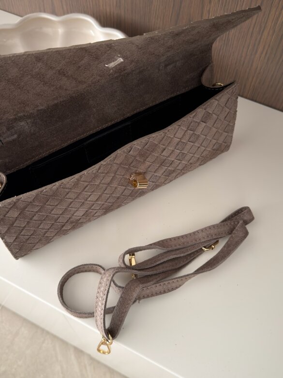 Bag Selva seude taupe 