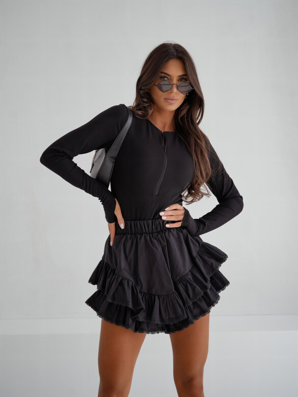 Body Virello prążkowane czarne 