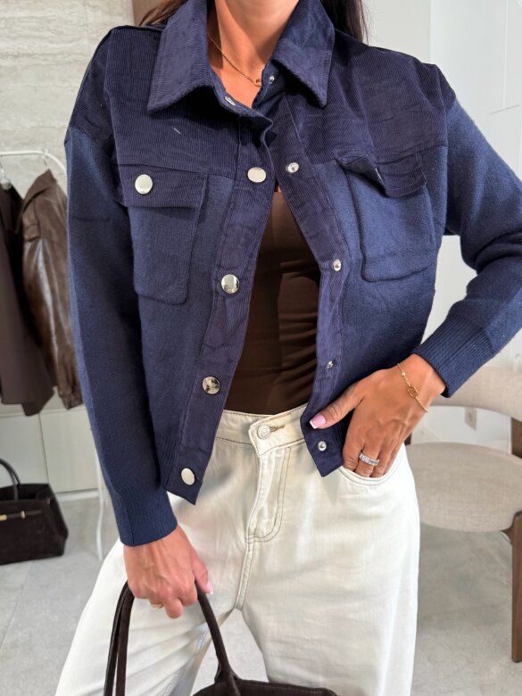 Katana Andreia granatowa