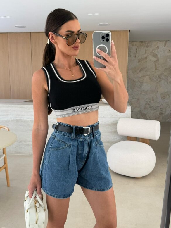 Spodenki Spencer jeans ciemnoniebieske 