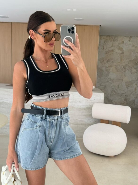 Spodenki Spencer jeans jasnoniebieskie 