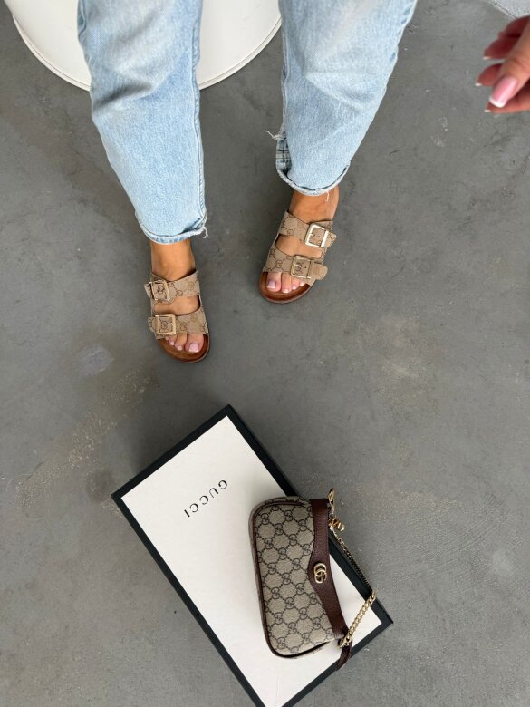 Klapki Rodesso latte 