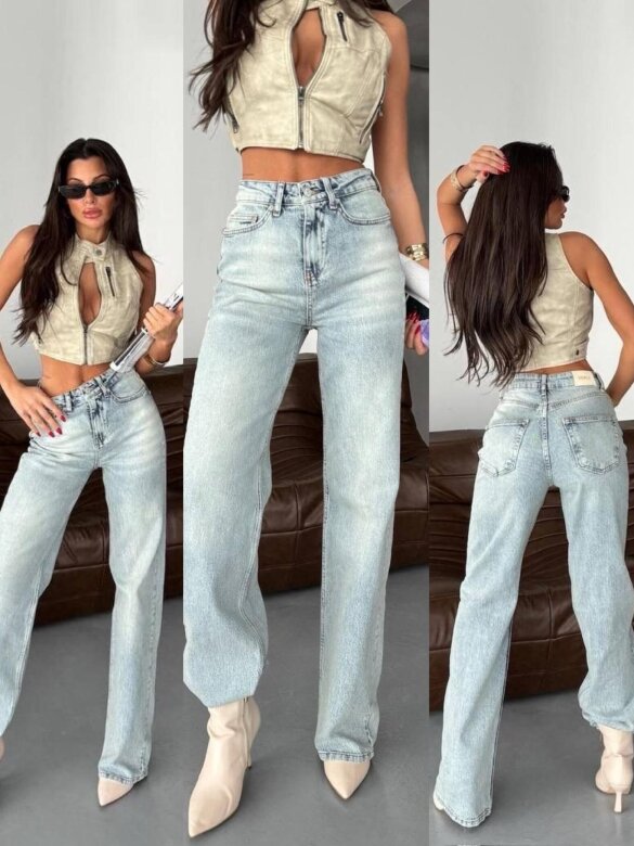 Spodnie Gray jeans jasnoniebieskie 