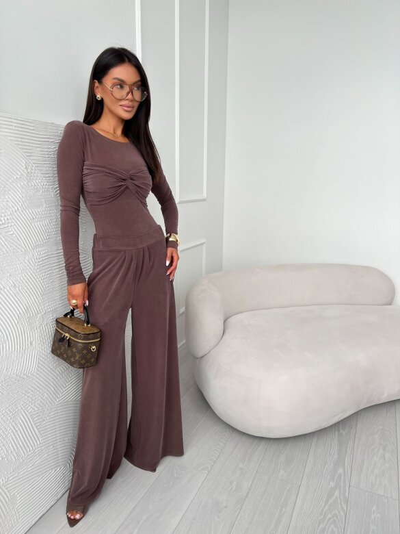 Spodnie Jovi czekoladowe 