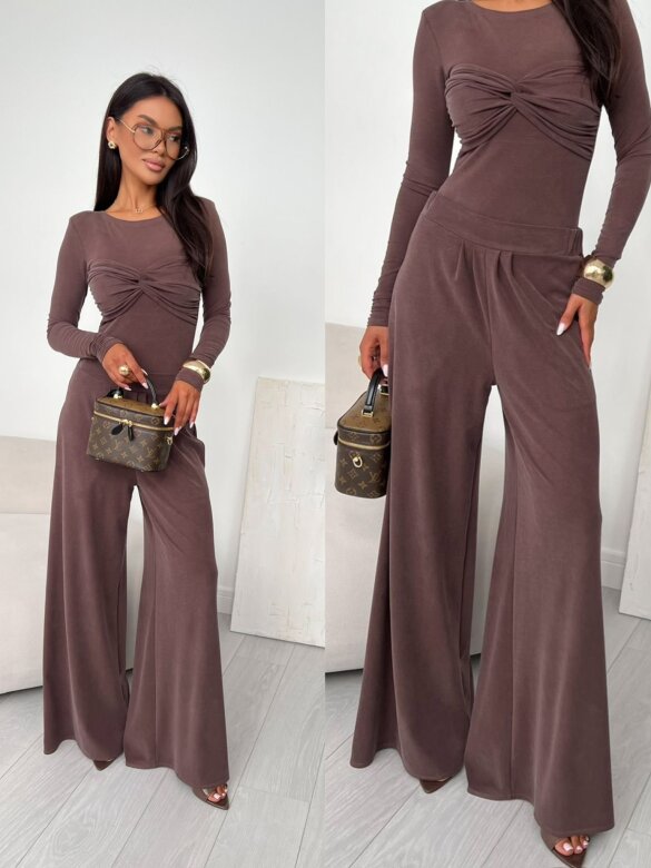 Spodnie Jovi czekoladowe 