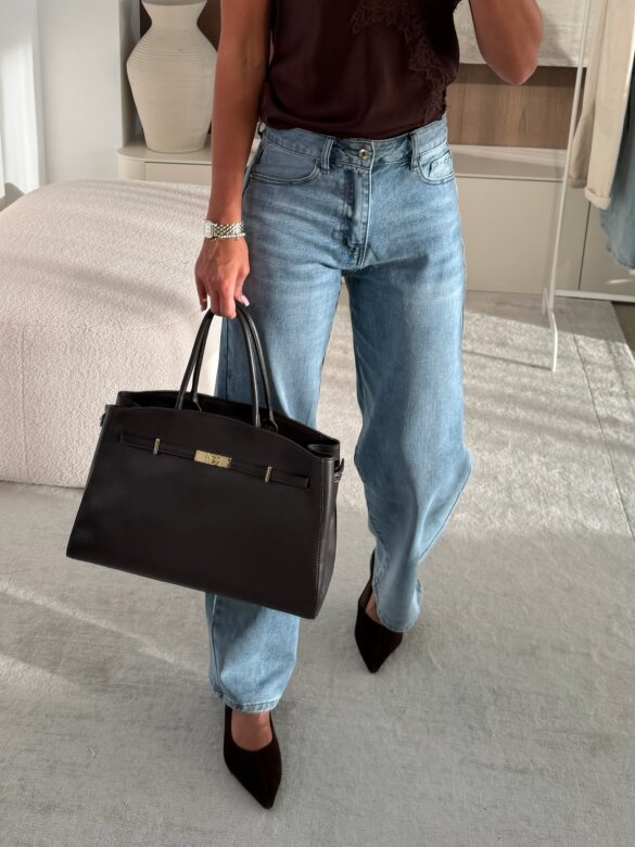 Spodnie Trentino jeans niebieskie