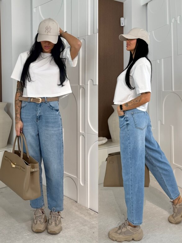 Spodnie Tifi jeans niebieskie