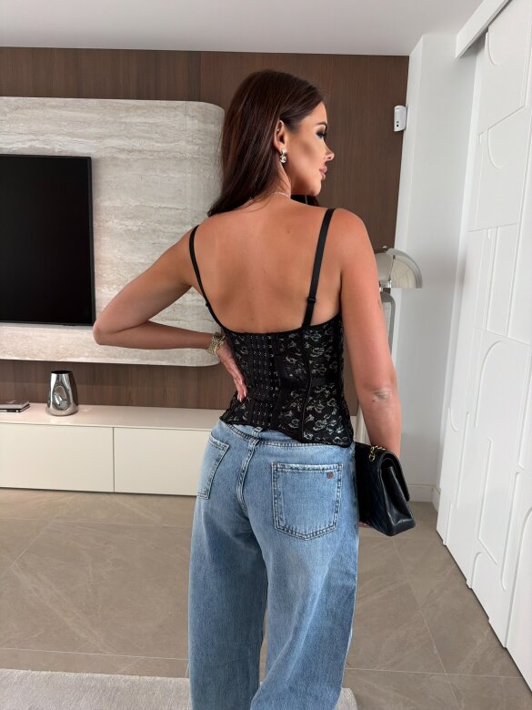 Gorset Solarie czarny