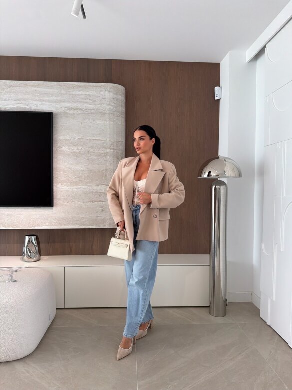 Gorset Solarie beżowy 